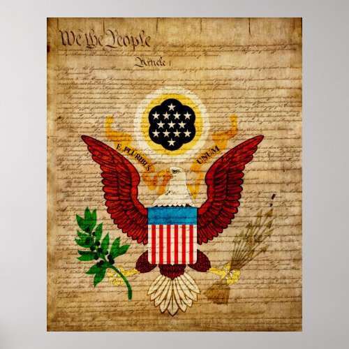 E Pluribus Unum Poster