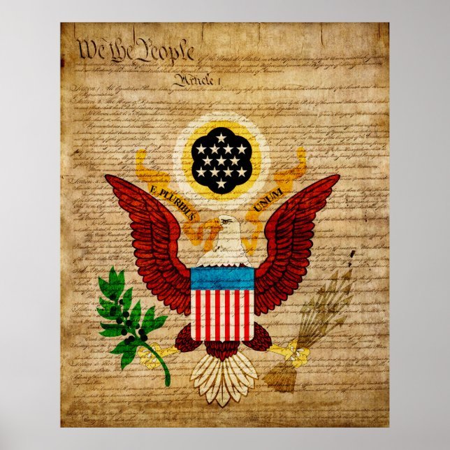 E Pluribus Unum Poster (Front)