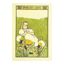 E. Richardson Vintage Poster cute girl