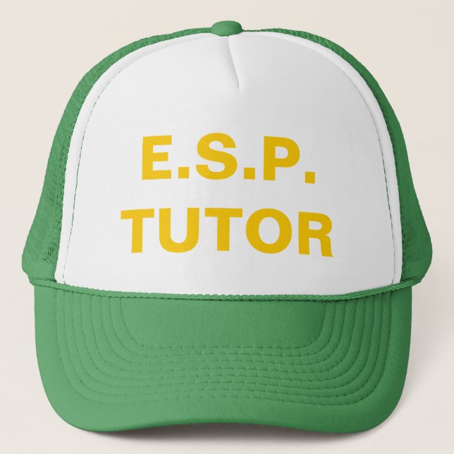 E.S.P. Tutor Trucker Hat (Front)