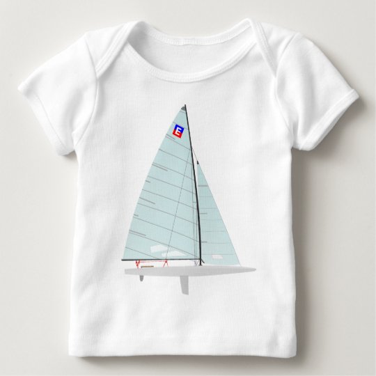 E-scow Racing Sailboat onedesign Class Baby T-Shirt