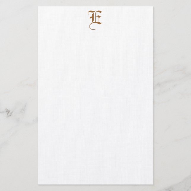 E Stationary Stationery (Front)