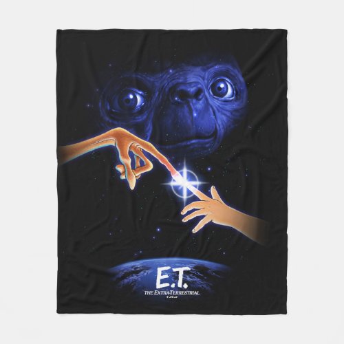 ET  Elliott Touching Fingertips Fleece Blanket