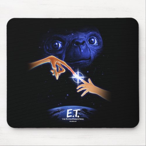 E.T. & Elliott Touching Fingertips