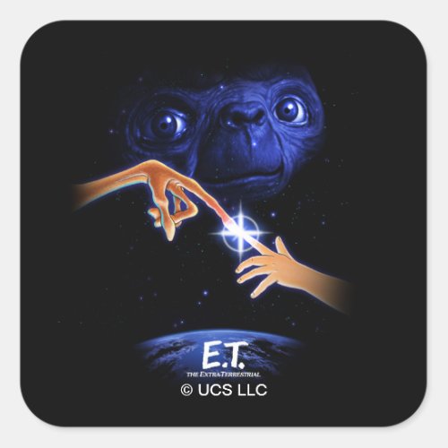 E.T. & Elliott Touching Fingertips