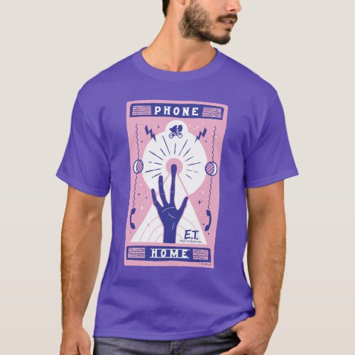 ET Phone Home Tarot Style Graphic T_Shirt