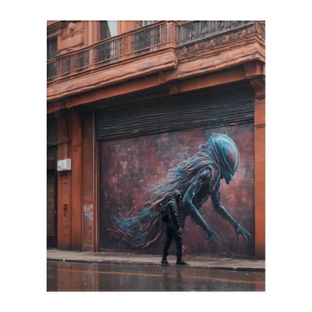 E.T. Stroll Acrylic Print (Front)