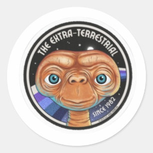 E.T. The Extra-Terrestrial Since 1982 Classic Round Sticker