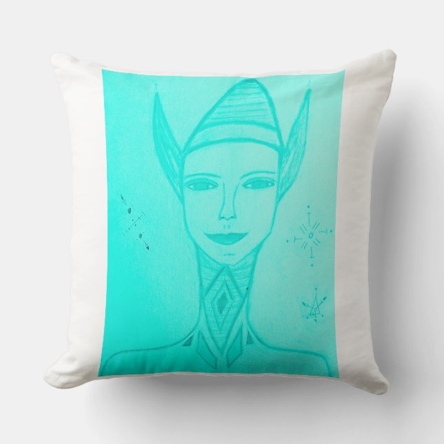 E THROW PILLOW (Front)