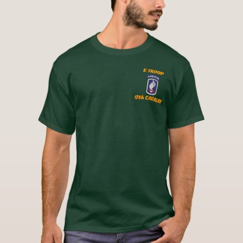 E Troop 17th Cavalry VSR M551 Sheridan Shirt