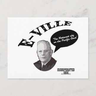 E-Ville - Emeryville California Postcard