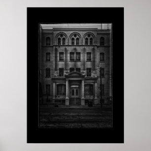 E.W. Gillett Building No 1 with Border Poster