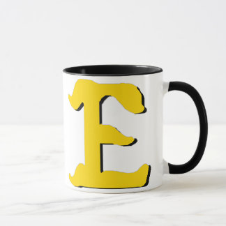 E (Yellow) Mug