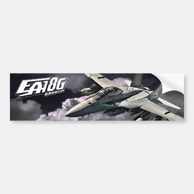 EA-18G Growler Bumper Sticker Bumper Sticker (Front)