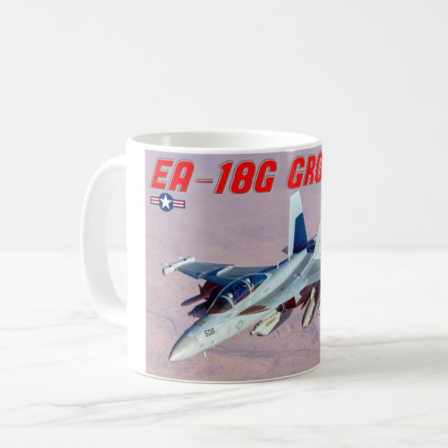 EA-18G GROWLER COFFEE MUG (Front Left)