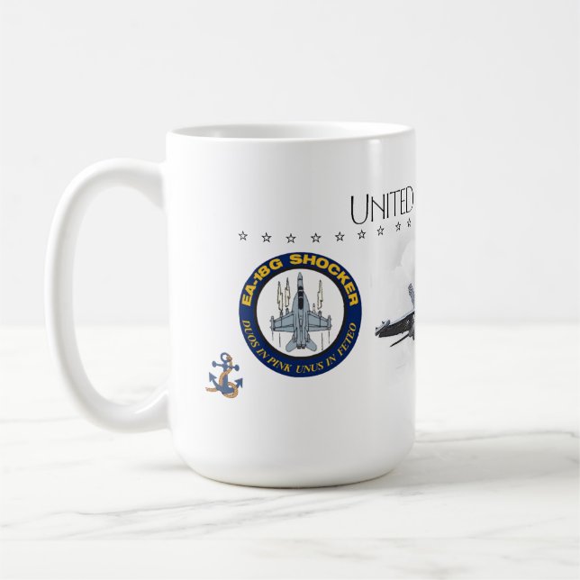 EA-18G Shocker Coffee Mug (Left)