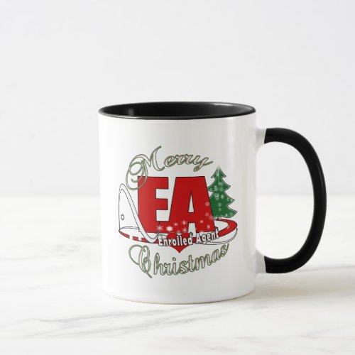 EA CHRISTMAS  Enrolled Agent Mug