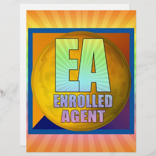 EA LOGO ENROLLED AGENT (Front/Back)