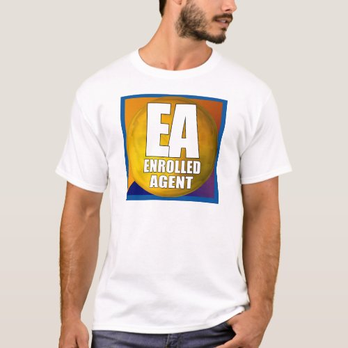 EA LOGO ENROLLED AGENT T_Shirt
