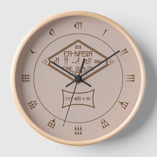 Ea-Nasir Fine Quality Copper Clock (Front)