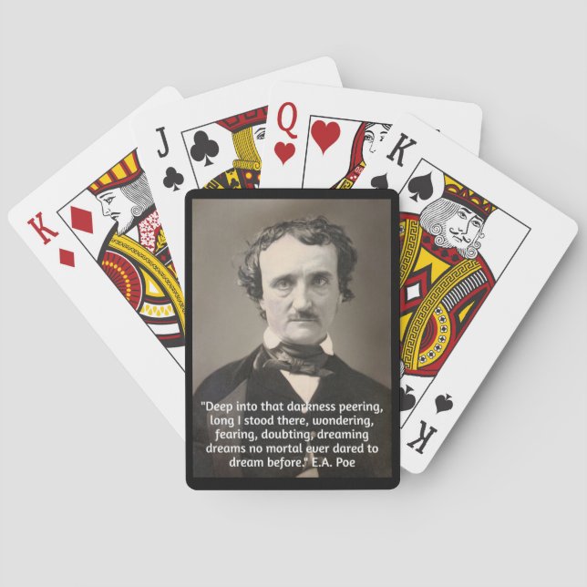 EA Poe 1 Poker Cards (Back)