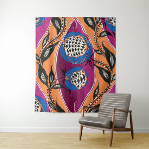 EA Séguy botanical flower print Tapestry