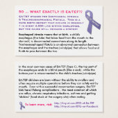 EA/TEF Education Cards (Front & Back)