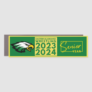 EA Wrestling Senior Year Car Magnet