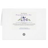 Each birthday is a stop on life's journey. (Back Horizontal)