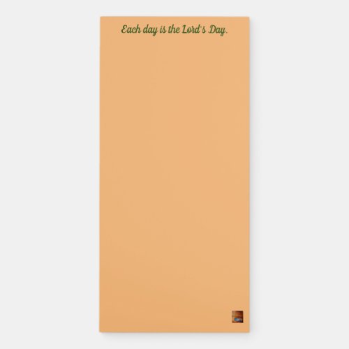 Each Day  Magnetic Notepad