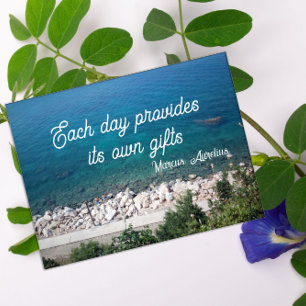 Each day provides latin saying poster