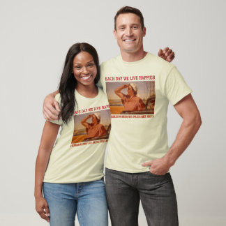 EACH DAY WE LIVE HAPPIER SSSR T-Shirt
