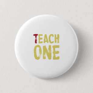 Each one teach one pinback button