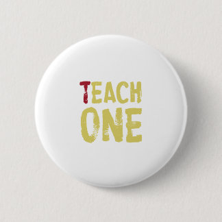 Each one teach one pinback button