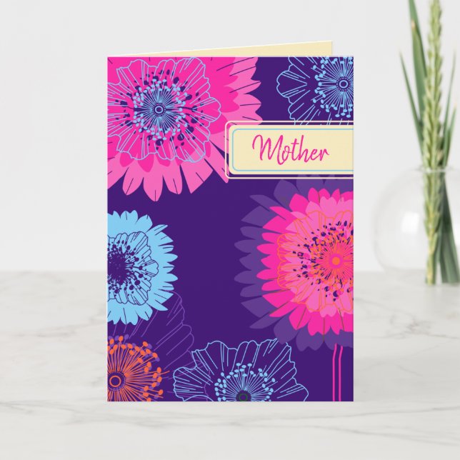 Each Year More Beautiful-Birthday Card for Mother (Front)