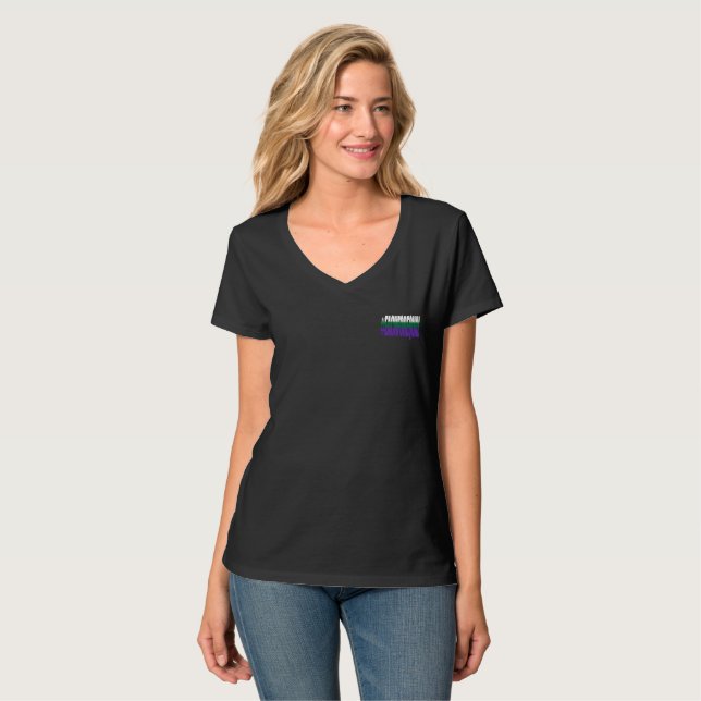 EachforEqual Hashtag International Women's Day T-Shirt (Front Full)