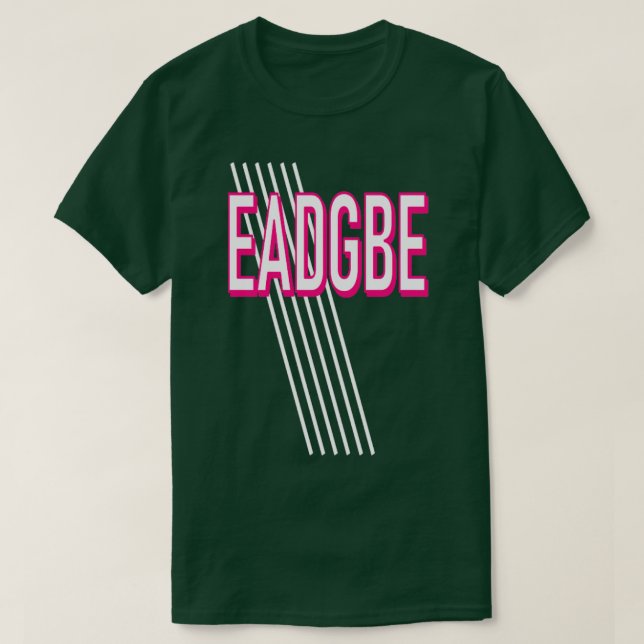 EADGBE1  T-Shirt (Design Front)