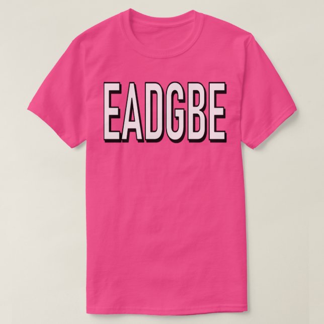 EADGBE T-Shirt (Design Front)