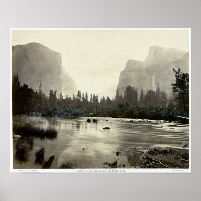 Eadweard J. Muybridge Valley of the Yosemite Poster (Front)