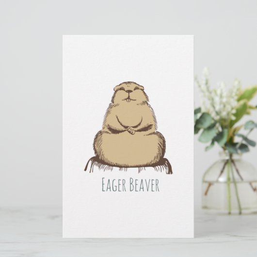 Eager Beaver (Standing Front)