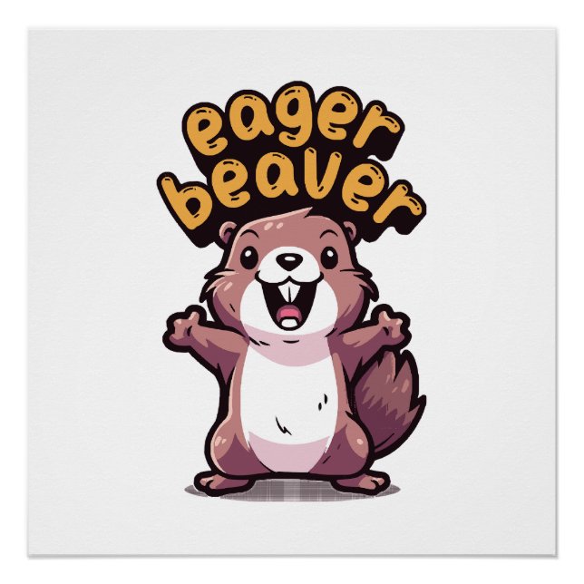 Eager Beaver Poster (Front)