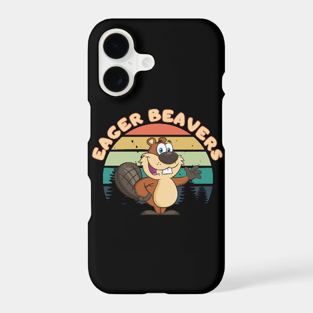 Eager Beavers Iphone Case (Back)