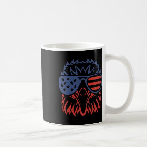 Eagle 4th Of July Usa American Flag  Coffee Mug