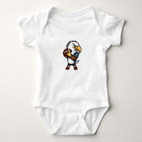 Eagle American Football Baby Bodysuit