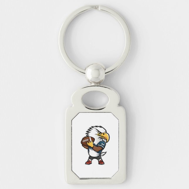 Eagle American Football Keychain (Front)