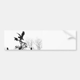 Eagle and Arrow Bumper Sticker