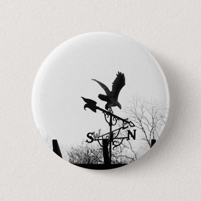 Eagle and Arrow Button (Front)