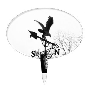 Eagle and Arrow Cake Topper