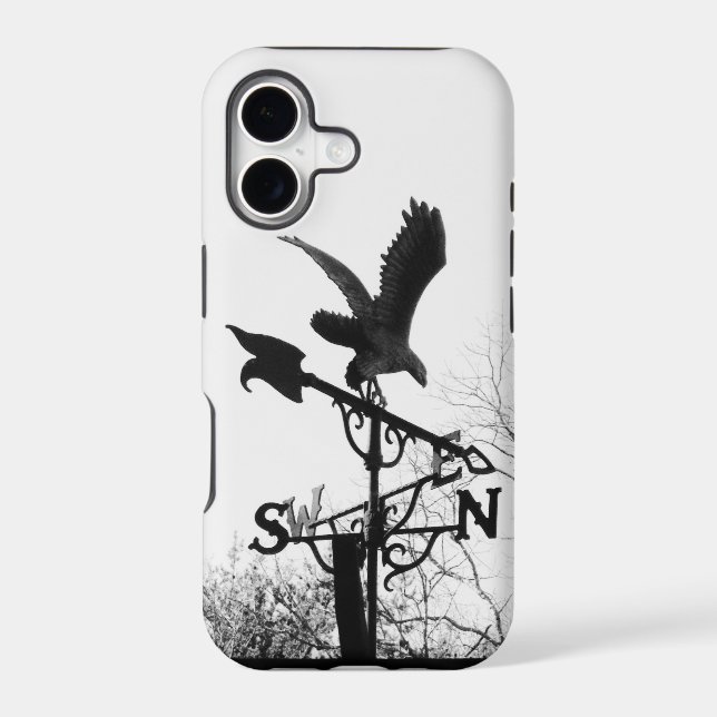 Eagle and Arrow Iphone Case (Back)