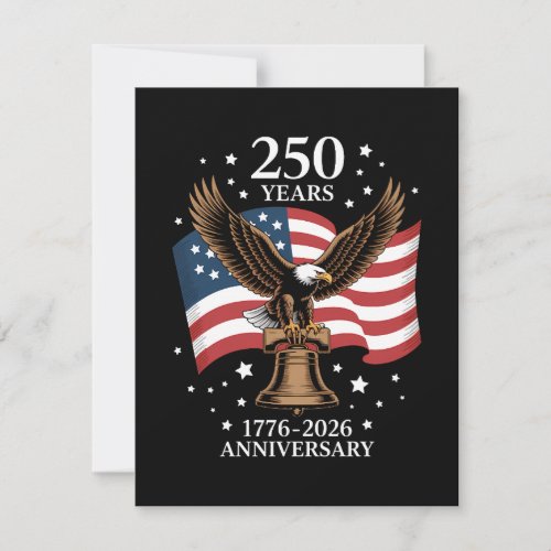 Eagle and Flag 250 Years of America 1776-2026 Announcement